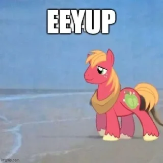 🙂 emoji Mlp meme! Telegram sticker 22 of 87