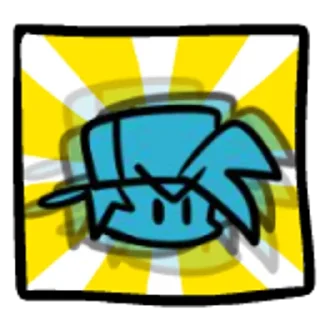 Sticker from Friday Night Funkin': Psych En