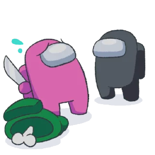 ❗ emoji Discord: Among Us @CrazySnep Telegram sticker 22 of 25