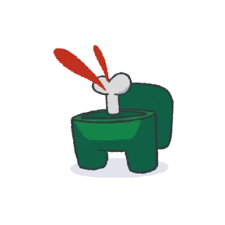 💀 emoji Discord: Among Us @CrazySnep Telegram sticker 23 of 25
