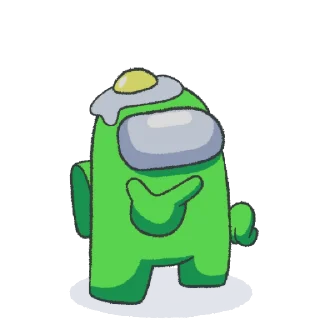 Sticker from Discord: Among Us @CrazySnep
