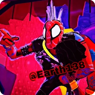 Sticker from Spider-Punk / @Earth_928