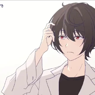 Sticker from ritsu crackers