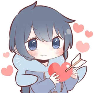 💘 emoji ~૮꒰⋆❛ ہ ❛⋆꒱ྀིა ! Telegram sticker 16 of 57
