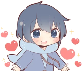 😍 emoji ~૮꒰⋆❛ ہ ❛⋆꒱ྀིა ! Telegram sticker 21 of 57