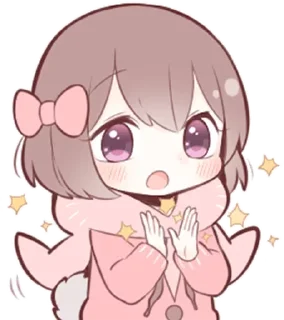 👏 emoji ~૮꒰⋆❛ ہ ❛⋆꒱ྀིა ! Telegram sticker 12 of 57