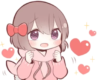 😍 emoji ~૮꒰⋆❛ ہ ❛⋆꒱ྀིა ! Telegram sticker 20 of 57