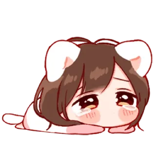 ❤️‍🩹 emoji ૮꒰ྀི >⸝⸝⸝⸝< ꒱ྀིა〜♡ Telegram sticker 12 of 85