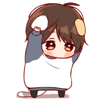 ❤️ emoji ૮꒰ྀི >⸝⸝⸝⸝< ꒱ྀིა〜♡ Telegram sticker 6 of 85