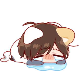❤️‍🩹 emoji ૮꒰ྀི >⸝⸝⸝⸝< ꒱ྀིა〜♡ Telegram sticker 14 of 85