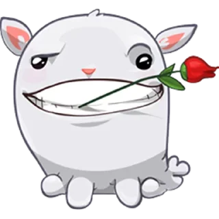 🌹 emoji bun @huysor1 Telegram sticker 5 of 39