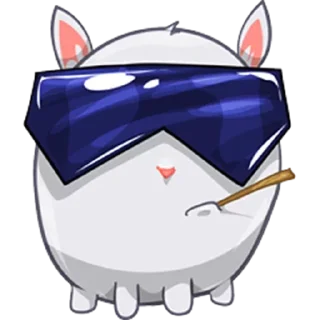 😎 emoji bun @huysor1 Telegram sticker 9 of 39