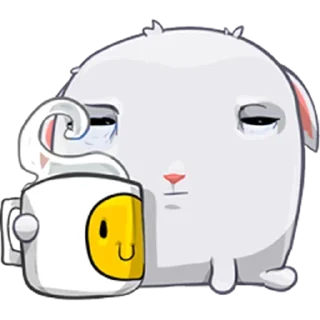 😴 emoji bun @huysor1 Telegram sticker 13 of 39