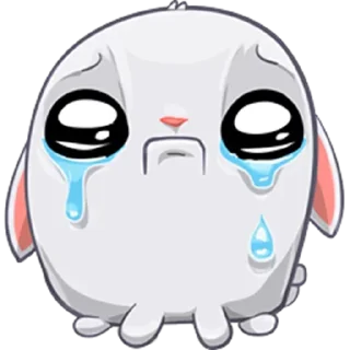 😭 emoji bun @huysor1 Telegram sticker 17 of 39