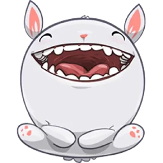 😆 emoji bun @huysor1 Telegram sticker 24 of 39