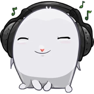 🎧 emoji bun @huysor1 Telegram sticker 12 of 39