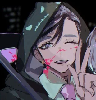 ✌️ emoji Ran/ᐠ｡ꞈ｡ᐟ\ Telegram sticker 8 of 46