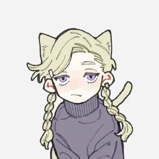 🐱 emoji Ran/ᐠ｡ꞈ｡ᐟ\ Telegram sticker 14 of 46