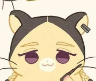 🐹 emoji Ran/ᐠ｡ꞈ｡ᐟ\ Telegram sticker 22 of 46