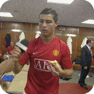 Sticker from CR7