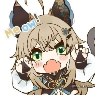 🌟 emoji @ninlgang_bot @meowkirar Telegram sticker 22 of 25