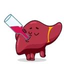 🥴 emoji Human Organs Telegram sticker 10 of 27