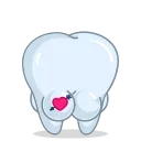 🦷 emoji Human Organs Telegram sticker 13 of 27