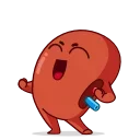😃 emoji Human Organs Telegram sticker 17 of 27