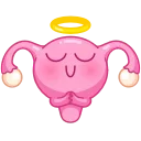 😇 emoji Human Organs Telegram sticker 8 of 27