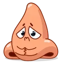 👃 emoji Human Organs Telegram sticker 23 of 27