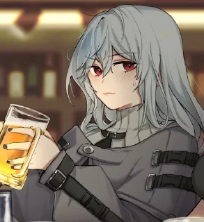🍺 emoji Specter(Arknights) Telegram sticker 13 of 95
