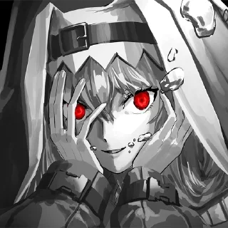 👀 emoji Specter(Arknights) Telegram sticker 16 of 95