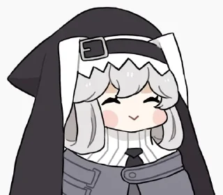 🙂 emoji Specter(Arknights) Telegram sticker 11 of 95