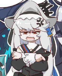 💢 emoji Specter(Arknights) Telegram sticker 6 of 95