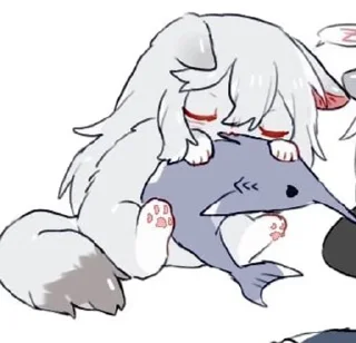 💤 emoji Specter(Arknights) Telegram sticker 14 of 95