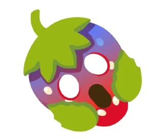 💀 emoji Эмоджи+mix (создал @kuxubi) Telegram sticker 6 of 28