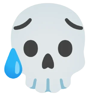 🌟 emoji Скелет поцеловал @qzhruzqQeee Telegram sticker 5 of 26