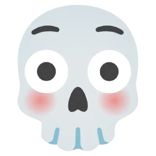 🌟 emoji Скелет поцеловал @qzhruzqQeee Telegram sticker 7 of 26