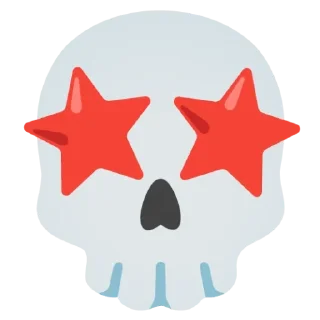 🌟 emoji Скелет поцеловал @qzhruzqQeee Telegram sticker 9 of 26