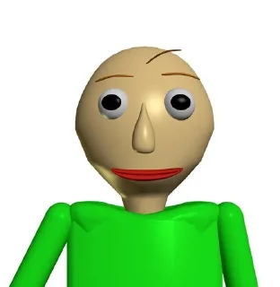 🙂 emoji Baldi???!? Telegram sticker 8 of 11