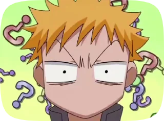 ❓ emoji bleachfagi228 Telegram sticker 18 of 50