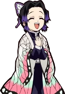😄 emoji Shinobu💜💜💜💜 Telegram sticker 7 of 7