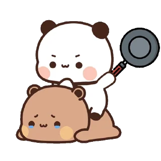 Sticker from Dudu & Bubu 1 @twix_bears