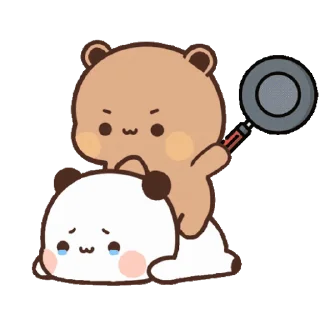 Sticker from Dudu & Bubu 1 @twix_bears