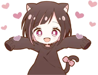 Sticker from Neko girl ˖⁠ ♡ @glitteringtears