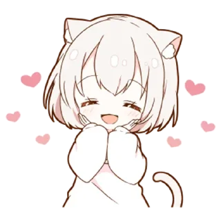 Sticker from Neko girl ˖⁠ ♡ @glitteringtears