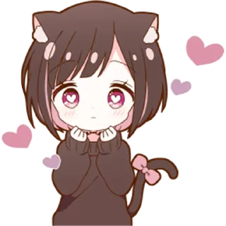 Sticker from Neko girl ˖⁠ ♡ @glitteringtears