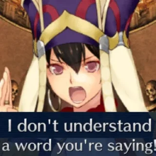 😟 emoji fgo hot takes Telegram sticker 16 of 50