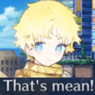 😐 emoji fgo hot takes Telegram sticker 13 of 50