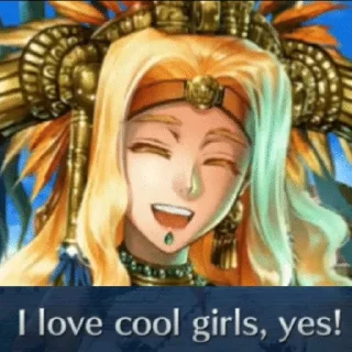 😘 emoji fgo hot takes Telegram sticker 10 of 50